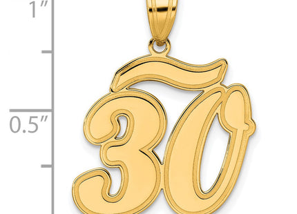 14k Yellow Gold Pendants Style SCN30 - Classique Jewelry Inc.