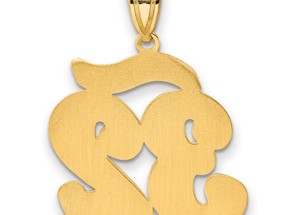 14k Yellow Gold Pendants Style SCN32 - Classique Jewelry Inc.