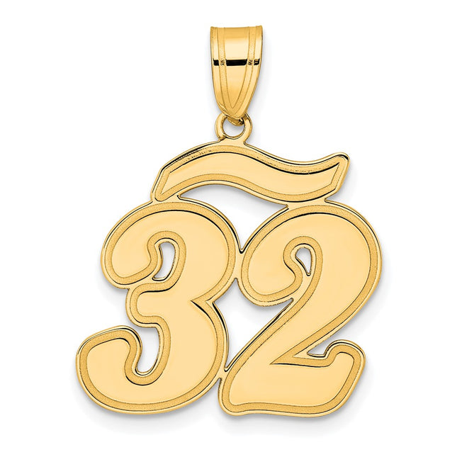 14k Yellow Gold Pendants Style SCN32 - Classique Jewelry Inc.