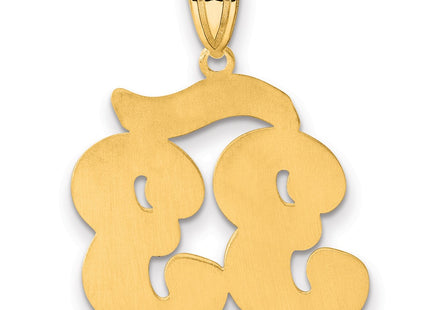 14k Yellow Gold Pendants Style SCN33 - Classique Jewelry Inc.