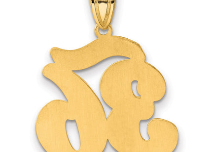 14k Yellow Gold Pendants Style SCN36 - Classique Jewelry Inc.