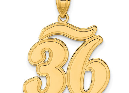 14k Yellow Gold Pendants Style SCN36 - Classique Jewelry Inc.