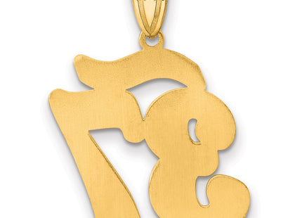 14k Yellow Gold Pendants Style SCN37 - Classique Jewelry Inc.