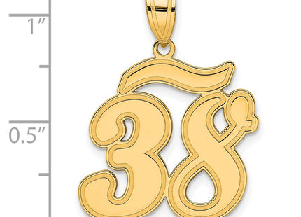 14k Yellow Gold Pendants Style SCN38 - Classique Jewelry Inc.