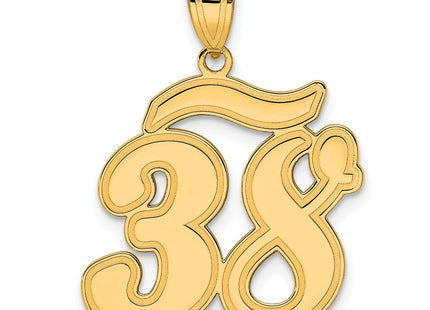 14k Yellow Gold Pendants Style SCN38 - Classique Jewelry Inc.