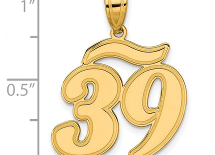 14k Yellow Gold Pendants Style SCN39 - Classique Jewelry Inc.