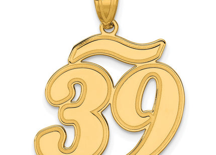 14k Yellow Gold Pendants Style SCN39 - Classique Jewelry Inc.