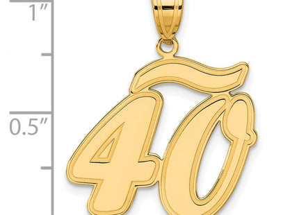 14k Yellow Gold Pendants Style SCN40 - Classique Jewelry Inc.