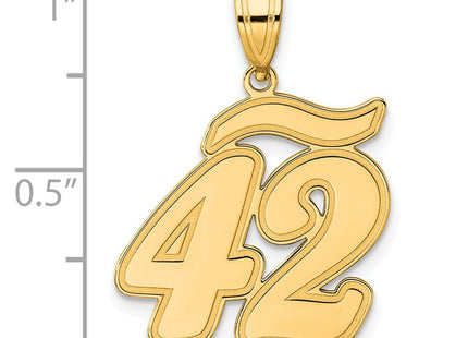 14k Yellow Gold Pendants Style SCN42 - Classique Jewelry Inc.