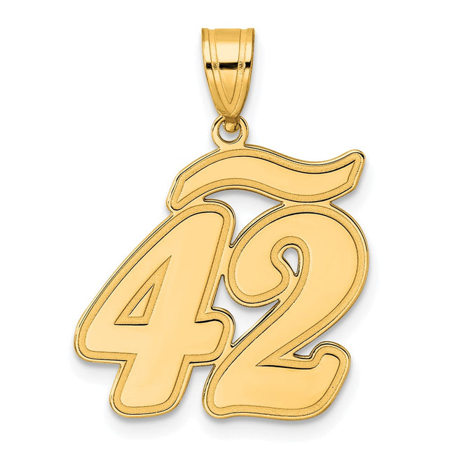 14k Yellow Gold Pendants Style SCN42 - Classique Jewelry Inc.