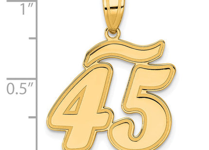 14k Yellow Gold Pendants Style SCN45 - Classique Jewelry Inc.