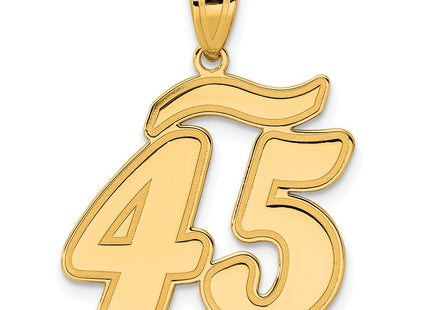 14k Yellow Gold Pendants Style SCN45 - Classique Jewelry Inc.