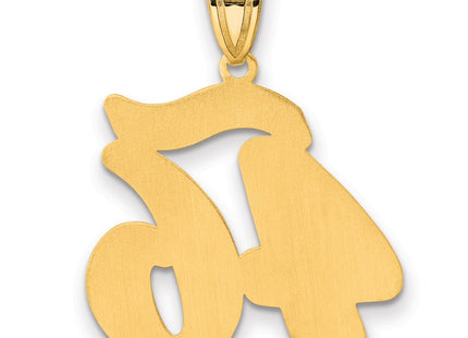 14k Yellow Gold Pendants Style SCN46 - Classique Jewelry Inc.