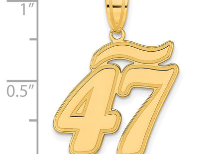 14k Yellow Gold Pendants Style SCN47 - Classique Jewelry Inc.