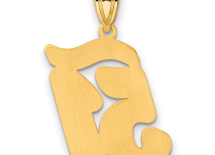 14k Yellow Gold Pendants Style SCN51 - Classique Jewelry Inc.