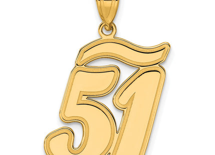14k Yellow Gold Pendants Style SCN51 - Classique Jewelry Inc.
