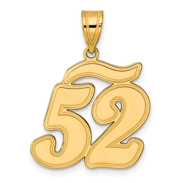 14k Yellow Gold Pendants Style SCN52 - Classique Jewelry Inc.