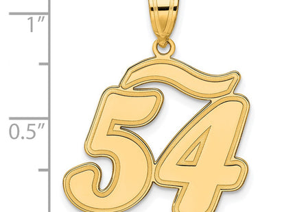 14k Yellow Gold Pendants Style SCN54 - Classique Jewelry Inc.