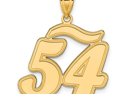 14k Yellow Gold Pendants Style SCN54 - Classique Jewelry Inc.