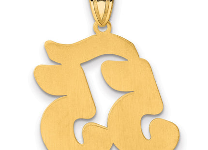 14k Yellow Gold Pendants Style SCN55 - Classique Jewelry Inc.