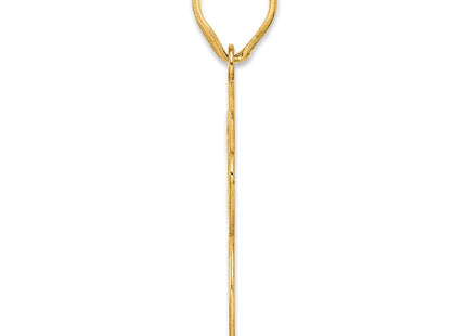 14k Yellow Gold Pendants Style SCN56 - Classique Jewelry Inc.