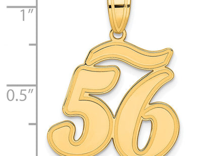 14k Yellow Gold Pendants Style SCN56 - Classique Jewelry Inc.