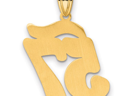 14k Yellow Gold Pendants Style SCN57 - Classique Jewelry Inc.