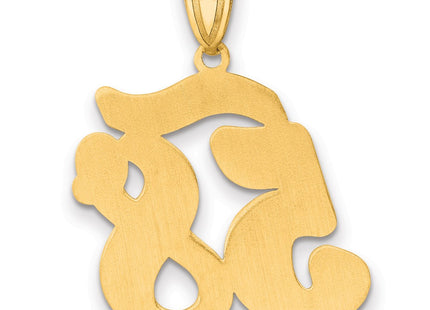 14k Yellow Gold Pendants Style SCN58 - Classique Jewelry Inc.