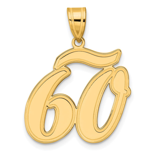14k Yellow Gold Pendants Style SCN60 - Classique Jewelry Inc.