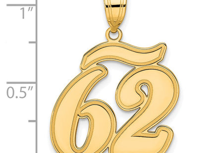 14k Yellow Gold Pendants Style SCN62 - Classique Jewelry Inc.