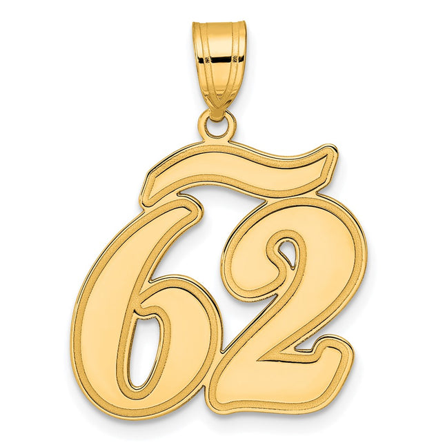 14k Yellow Gold Pendants Style SCN62 - Classique Jewelry Inc.