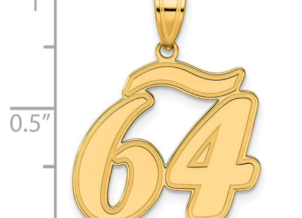 14k Yellow Gold Pendants Style SCN64 - Classique Jewelry Inc.