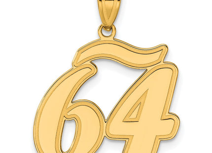 14k Yellow Gold Pendants Style SCN64 - Classique Jewelry Inc.