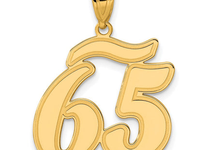 14k Yellow Gold Pendants Style SCN65 - Classique Jewelry Inc.