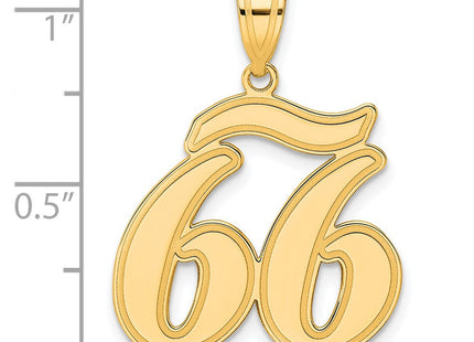 14k Yellow Gold Pendants Style SCN66 - Classique Jewelry Inc.