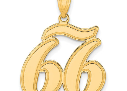 14k Yellow Gold Pendants Style SCN66 - Classique Jewelry Inc.