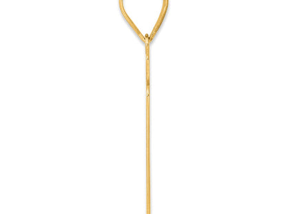 14k Yellow Gold Pendants Style SCN67 - Classique Jewelry Inc.