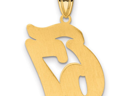 14k Yellow Gold Pendants Style SCN67 - Classique Jewelry Inc.