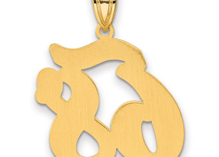 14k Yellow Gold Pendants Style SCN68 - Classique Jewelry Inc.