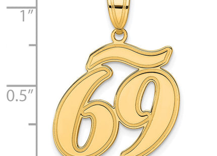 14k Yellow Gold Pendants Style SCN69 - Classique Jewelry Inc.