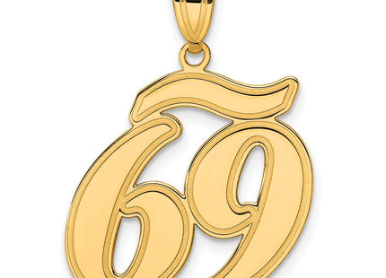 14k Yellow Gold Pendants Style SCN69 - Classique Jewelry Inc.