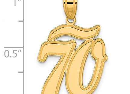 14k Yellow Gold Pendants Style SCN70 - Classique Jewelry Inc.