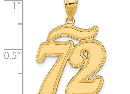 14k Yellow Gold Pendants Style SCN72 - Classique Jewelry Inc.