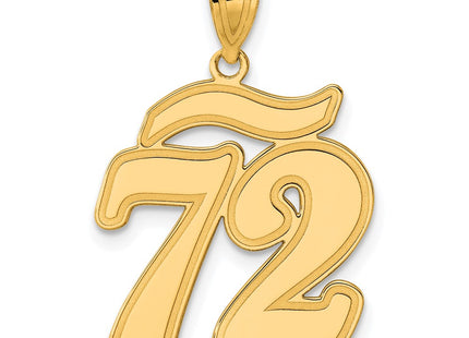 14k Yellow Gold Pendants Style SCN72 - Classique Jewelry Inc.