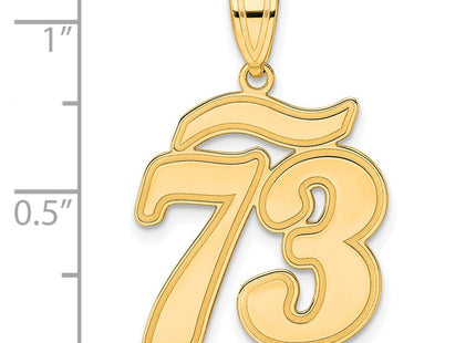 14k Yellow Gold Pendants Style SCN73 - Classique Jewelry Inc.