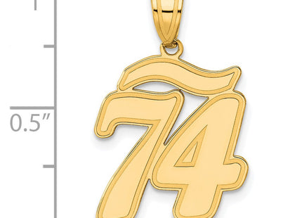 14k Yellow Gold Pendants Style SCN74 - Classique Jewelry Inc.