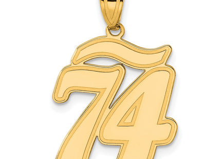 14k Yellow Gold Pendants Style SCN74 - Classique Jewelry Inc.