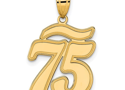 14k Yellow Gold Pendants Style SCN75 - Classique Jewelry Inc.