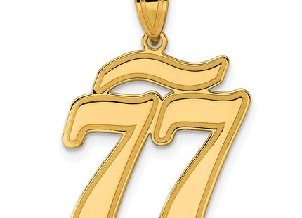 14k Yellow Gold Pendants Style SCN77 - Classique Jewelry Inc.