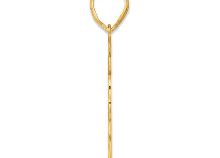 14k Yellow Gold Pendants Style SCN78 - Classique Jewelry Inc.